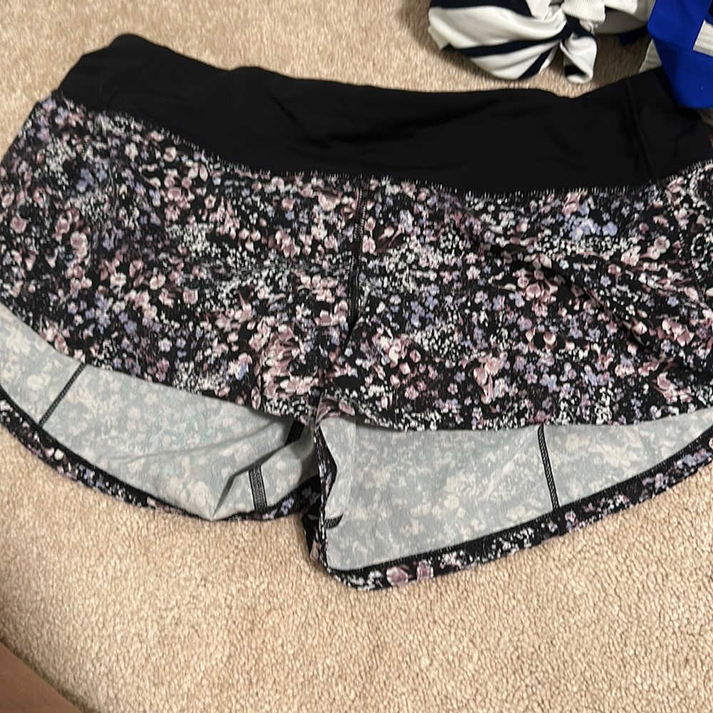 Lululemon Patterned Athletic Shorts